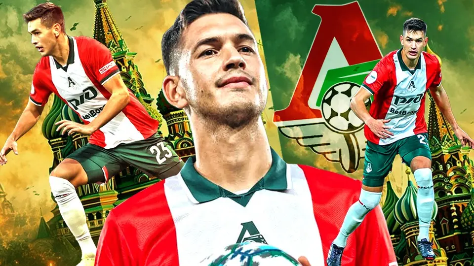 César Montes rescató el empate para Lokomotiv Moscú ante Dynamo Majachkalá