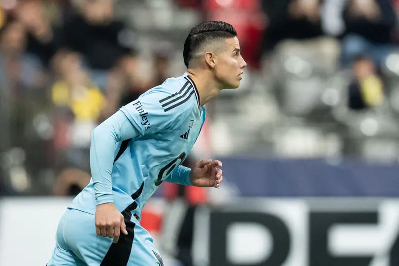 James Rodríguez debutando con Minnesota United l AP