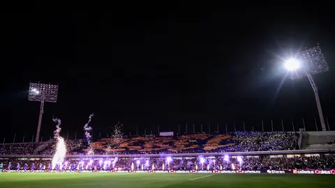Recibimiento de La Rebel a Pumas, previo al duelo ante América en la Jornada 12 del Clausura 2026 | IMAGO7