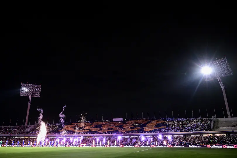 Recibimiento de La Rebel a Pumas, previo al duelo ante América en la Jornada 12 del Clausura 2026 | IMAGO7