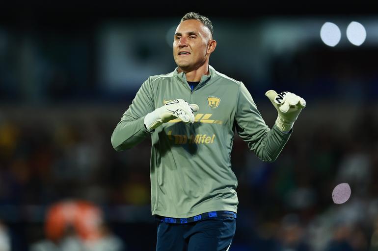 Keylor Navas, portero de Pumas, previo al juego ante América de la Jornada 12 del Clausura 2026 | MEXSPORT