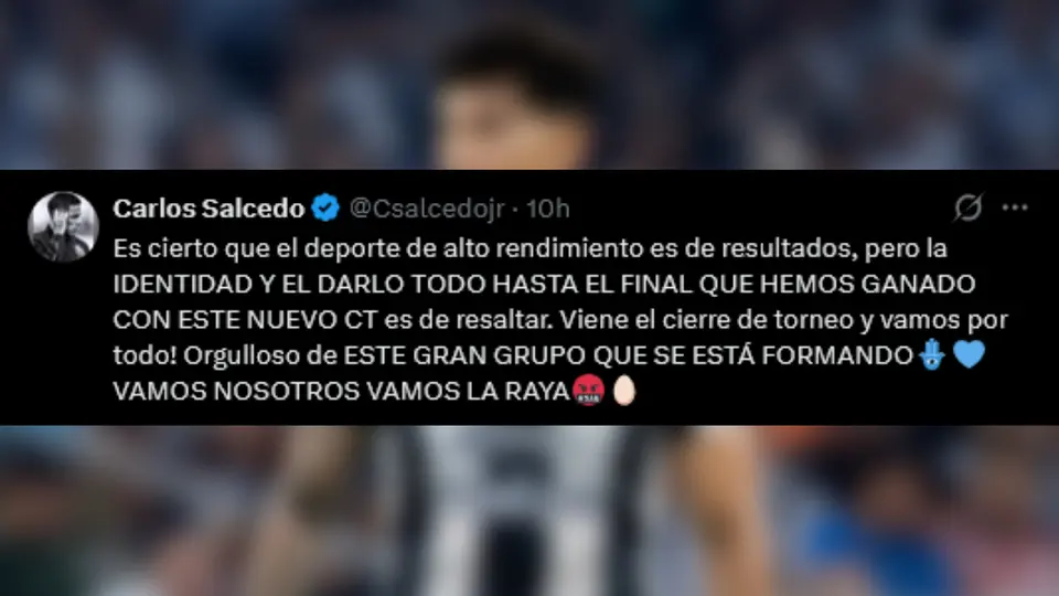 Publicación de Carlos Salcedo |