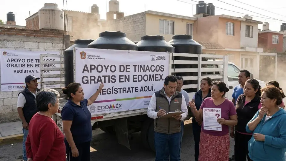 El programa busca apoyar a hogares sin infraestructura para almacenar agua./ RS