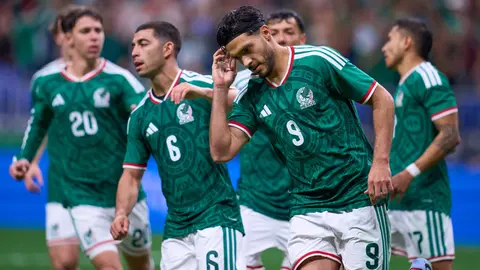 Raúl Jiménez en celebración con la Selección Mexicana | MEXSPORT