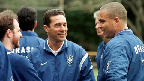 Vanderlei Luxemburgo, exentrenador brasileño, en su etapa Brasil | AFP
