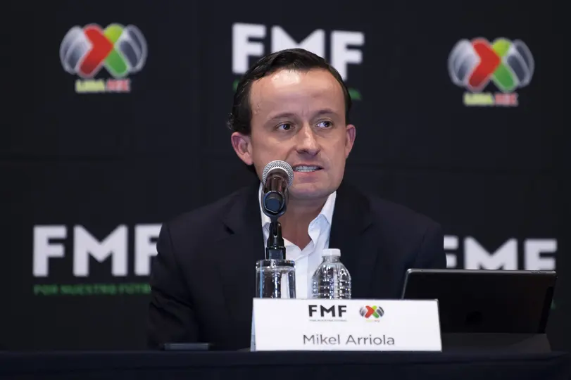 Mikel Arriola en conferencia de prensa | MEXSPORT