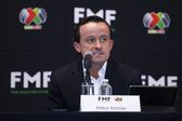 Mikel Arriola en conferencia de prensa | MEXSPORT