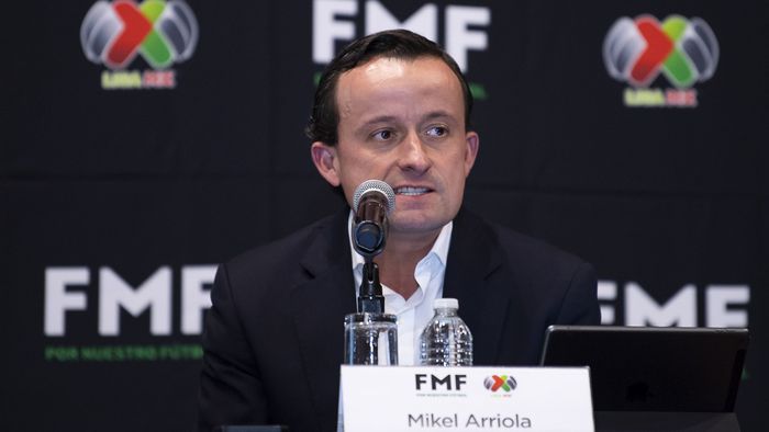 Mikel Arriola en conferencia de prensa | MEXSPORT
