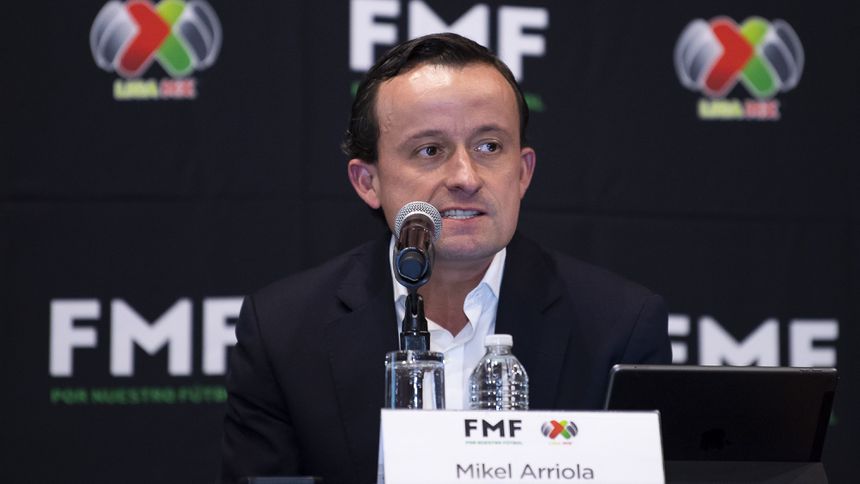 Mikel Arriola en conferencia de prensa | MEXSPORT