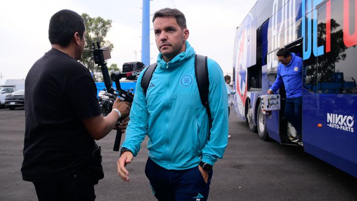 Nicolás Larcamón con Cruz Azul en el Clausura 2026 de la Liga MX | IMAGO 7