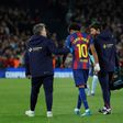 Lamine Yamal se retira lesionado en el partido de Barcelona contra Celta de Vigo | AP