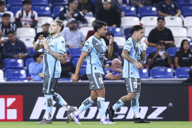 Jugadores de Puebla en el partido contra Monterrey en el Clausura 2026 de la Liga MX | IMAGO 7