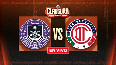 Mazatlán vs Toluca EN VIVO Liga MX Jornada 16