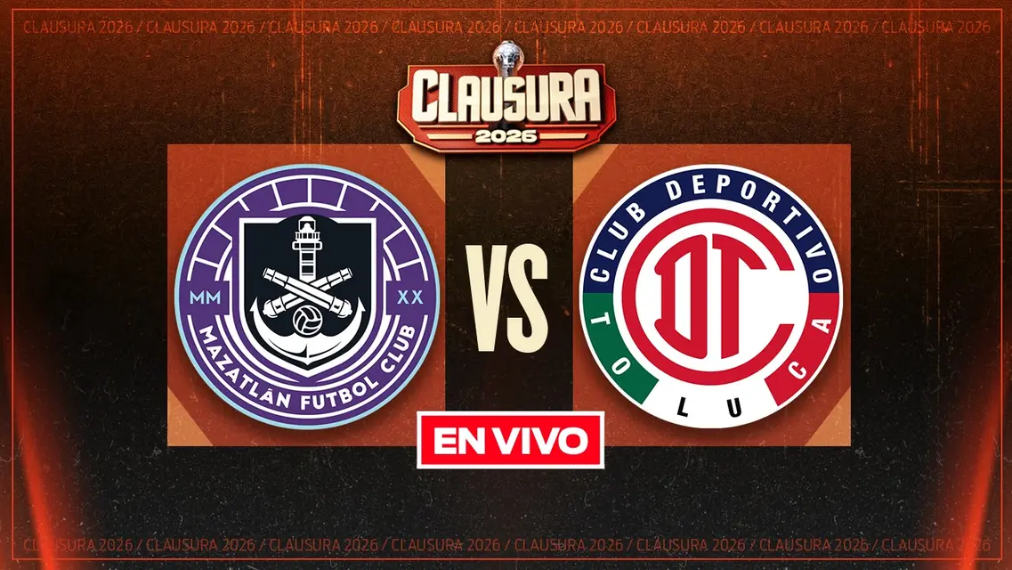 Mazatlán vs Toluca EN VIVO Liga MX Jornada 16