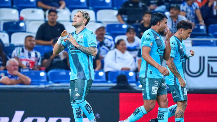 Puebla tomó ventaja en el partido ante Monterrey | MEXSPORT