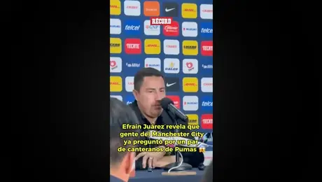 Efraín Juárez revela que el Manchester City ha preguntado por jugadores de Pumas