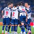 Monterrey festejando la voltereta ante Puebla | MEXSPORT