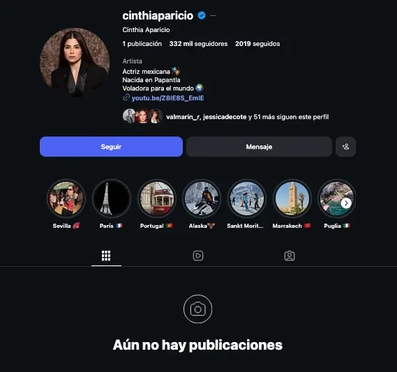 La actriz borró toda imagen de su cuenta de Instagram sin dar explicaciones / Especial
