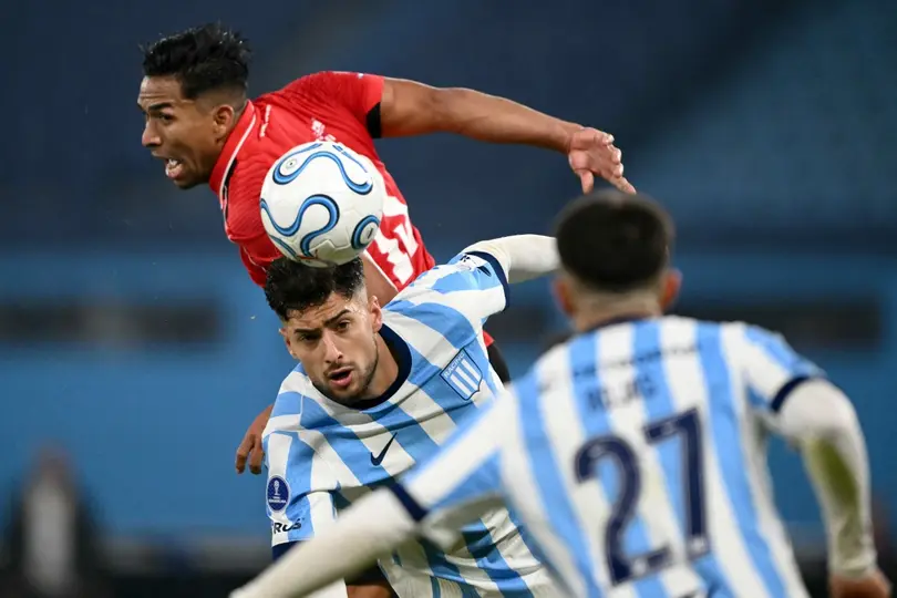 Racing contra Caracas en la Sudamericana | AFP