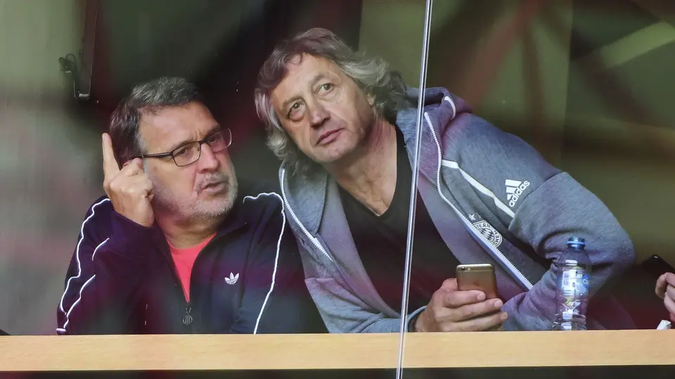 Norberto Scoponi junto a Gerardo Martino con la Selección Mexicana | MEXSPORT