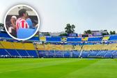 ¡Ni las Chivas se quisieron perder la Final! Captan a aficionado rojiblanco afuera del Ciudad de los Deportes