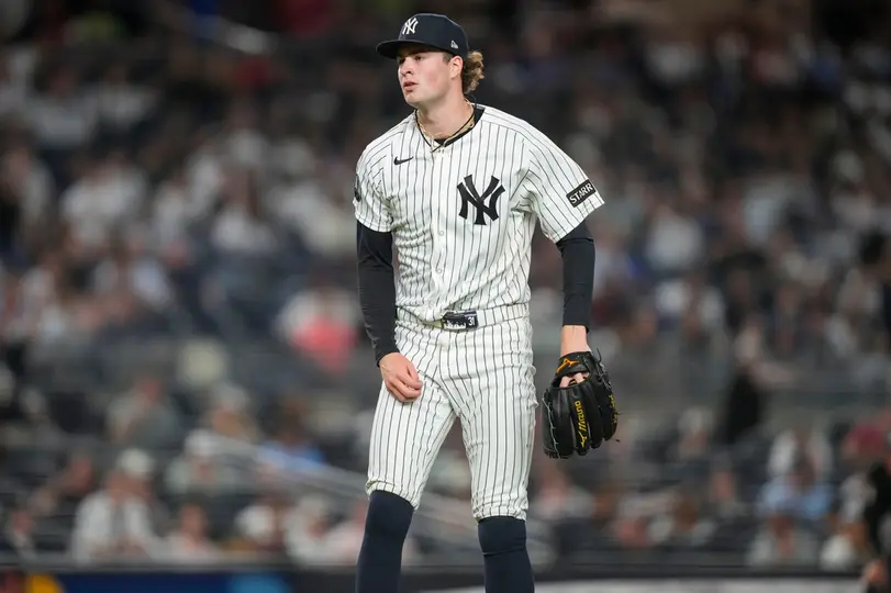 Cam Schlittler de los Yankees en Grandes Ligas | AP
