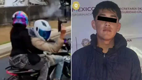 Detienen a “Angelito MJ”, joven que disparó arma de fuego en Paseo de la Reforma