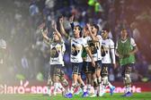 Pumas haciendo el Goya tras el empate sin goles en la Final de Ida | MEXSPORT