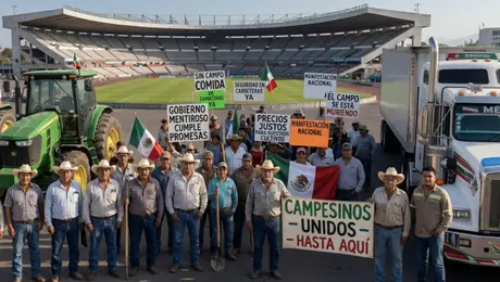 Campesinos amenazan con boicotear el Mundial 2026 por crisis en el campo mexicano