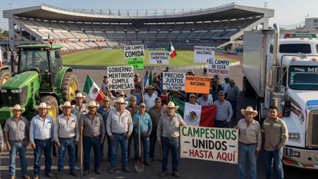 Campesinos amenazan con boicotear el Mundial 2026 por crisis en el campo mexicano