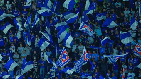Afición de Cruz Azul en el partido de ida de la Final del Clausura 2026 de la Liga MX contra Pumas | MEXSPORT