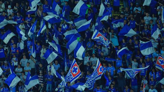 Afición de Cruz Azul en el partido de ida de la Final del Clausura 2026 de la Liga MX contra Pumas | MEXSPORT