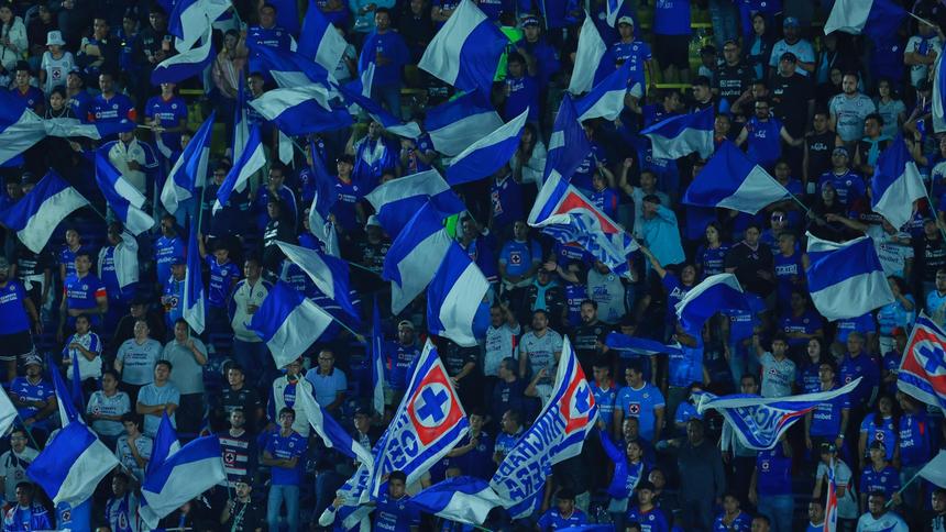 Afición de Cruz Azul en el partido de ida de la Final del Clausura 2026 de la Liga MX contra Pumas | MEXSPORT