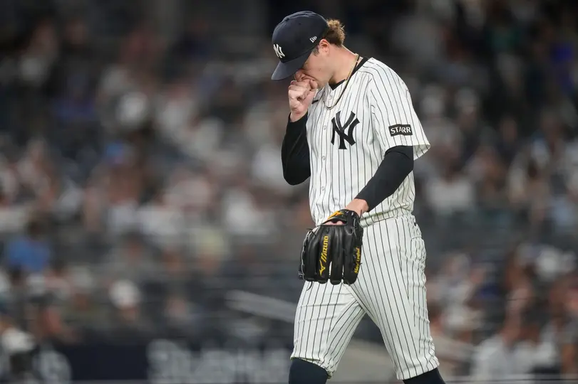 Cam Schlittler en juego contra los Blue Jays | AP