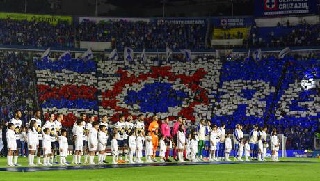 Mosaico de Cruz Azul en el partido de ida de la Final del Clausura 2026 de la Liga MX contra Pumas | MEXSPORT