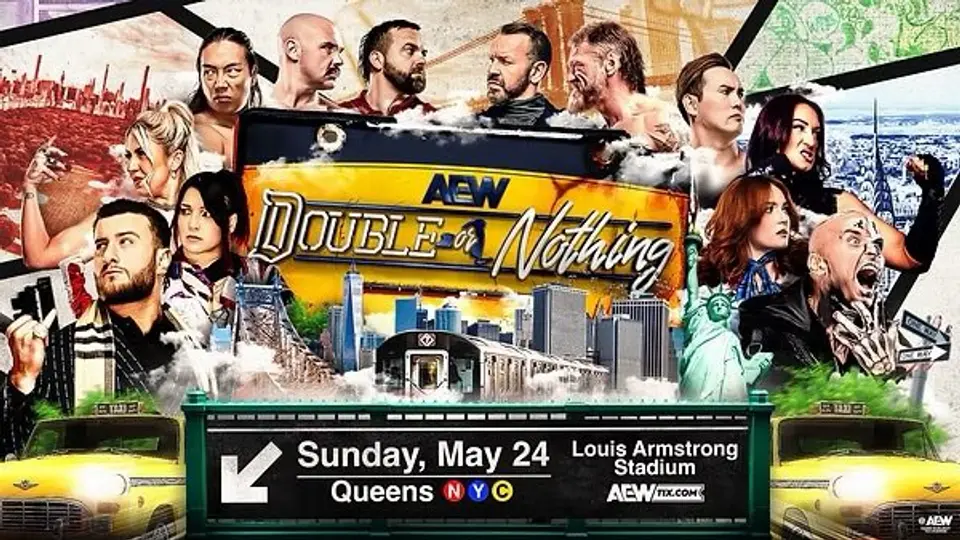 ¡Lista la cartelera! AEW anuncia su match card para Double or Nothing