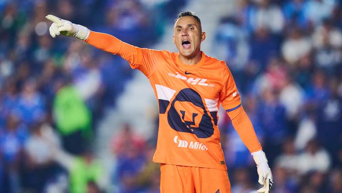 Keylor Navas, portero de Pumas, en la Final de Ida frente a Cruz Azul | MEXPORT