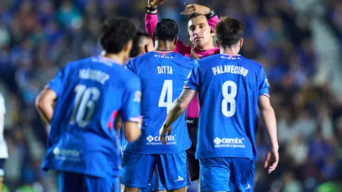 Ismael López Peñuelas en el partido entre Cruz Azul y Pumas | MEXSPORT