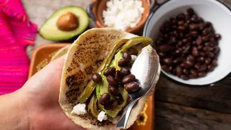 Los tacos de frijol son un superalimento: aquí te explicamos el porqué