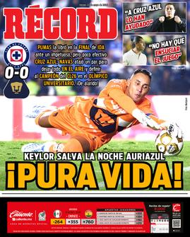 Portada RÉCORD 22 de Mayo de 2026