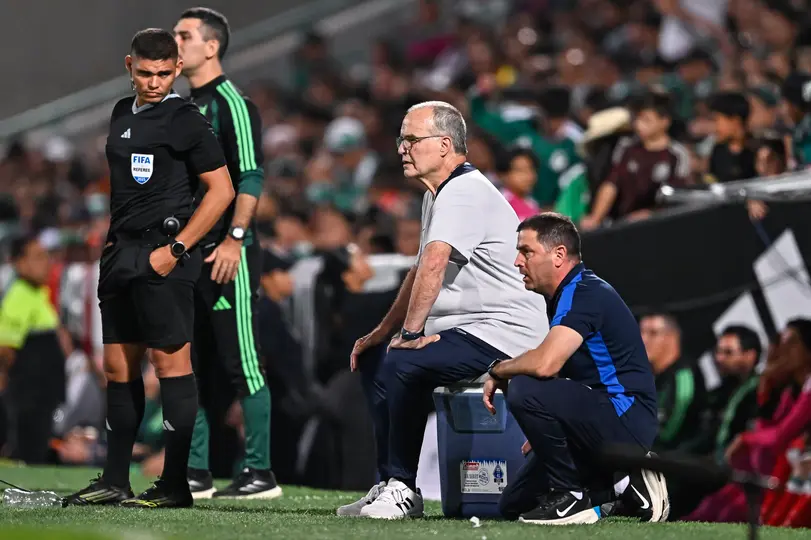 Marcelo Bielsa con la Selección de Uruguay | MEXSPORT