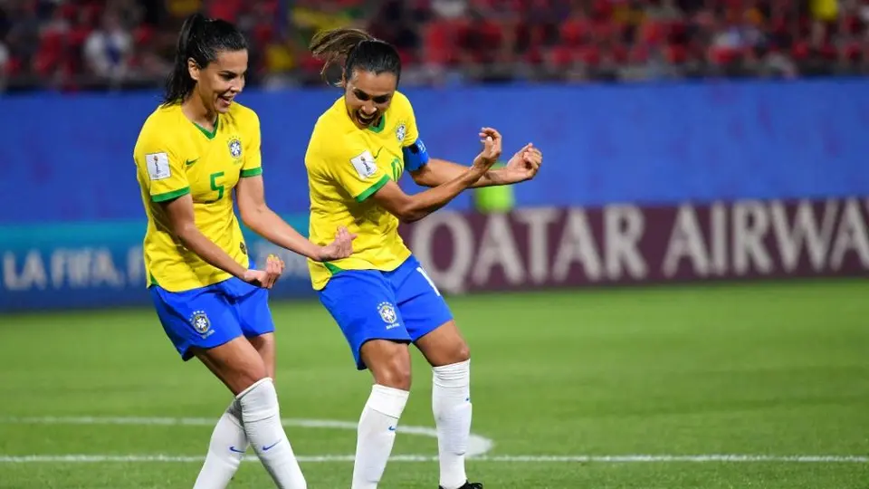 Marta con la Selección de Brasil en el Mundial 2019 | AFP