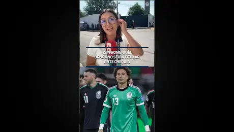 ¡SIN HOMENAJE! Ochoa no será titular ante Chequia