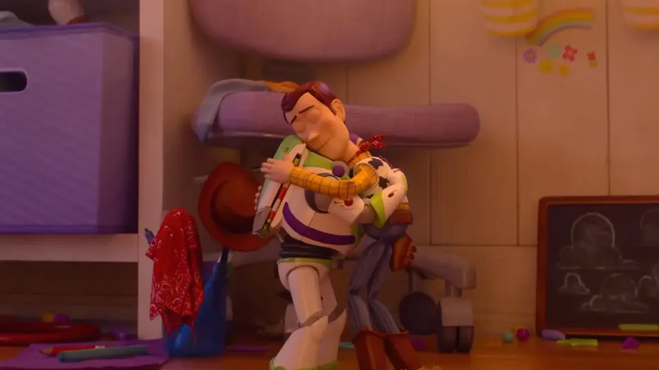 Tom Hanks y Tim Allen retomaron sus emblemáticos papeles como Woody y Buzz Lightyear. / Disney Studios LA.