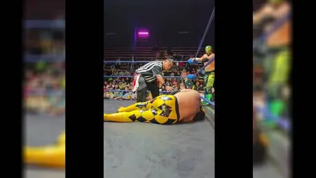 ¿Qué le pasó a Pierroth Jr.? El legendario luchador se desplomó en plena función y encendió las alarmas