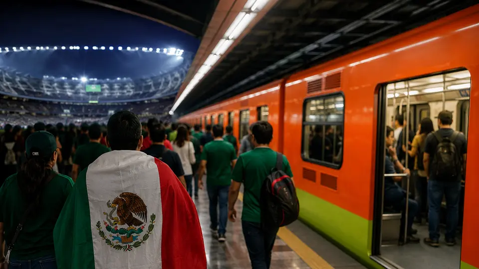 Metro CDMX extenderá servicio hasta la 1:00 de la madrugada por el México vs Chequia hoy 24 de junio