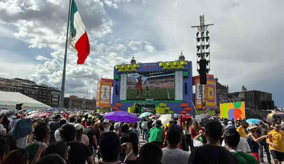 Miembros de seguridad alertan por la ejecución de retos que puedan poner en riesgo la seguridad de los aficionados durante el Mundial 2026 / X: @MexicoCity26