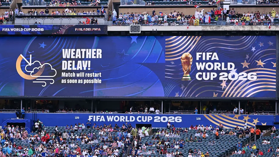 Anuncio de retraso de juego en el encuentro de Francia contra Irak | MEXSPORT