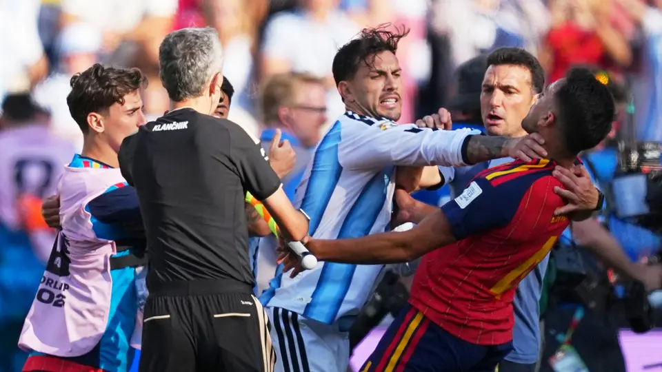 España vs Argentina l AP