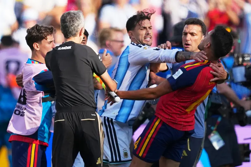 España vs Argentina l AP